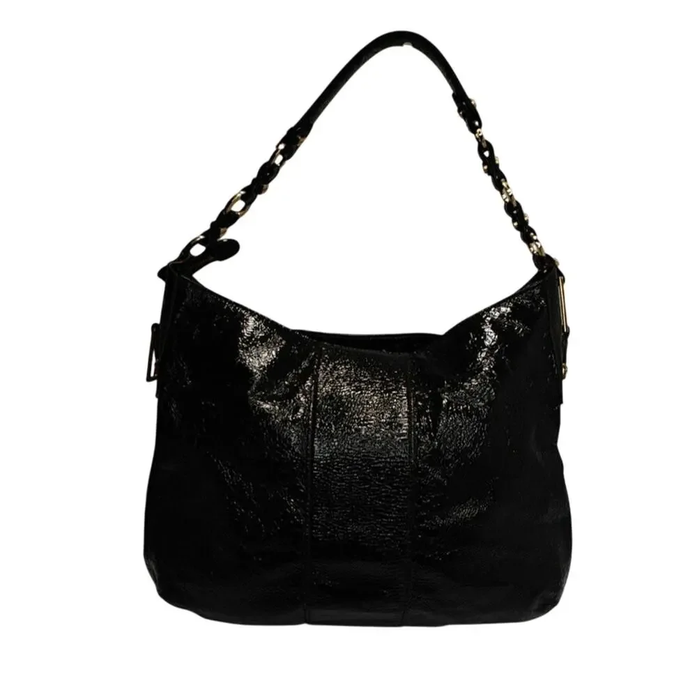 Tory Burch brown crinkled bag